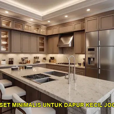 5 Tips Desain Kitchen Set Minimalis untuk Dapur Kecil di Alun-Alun Kidul